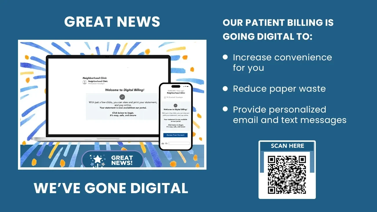Great News! We've Gone Digital