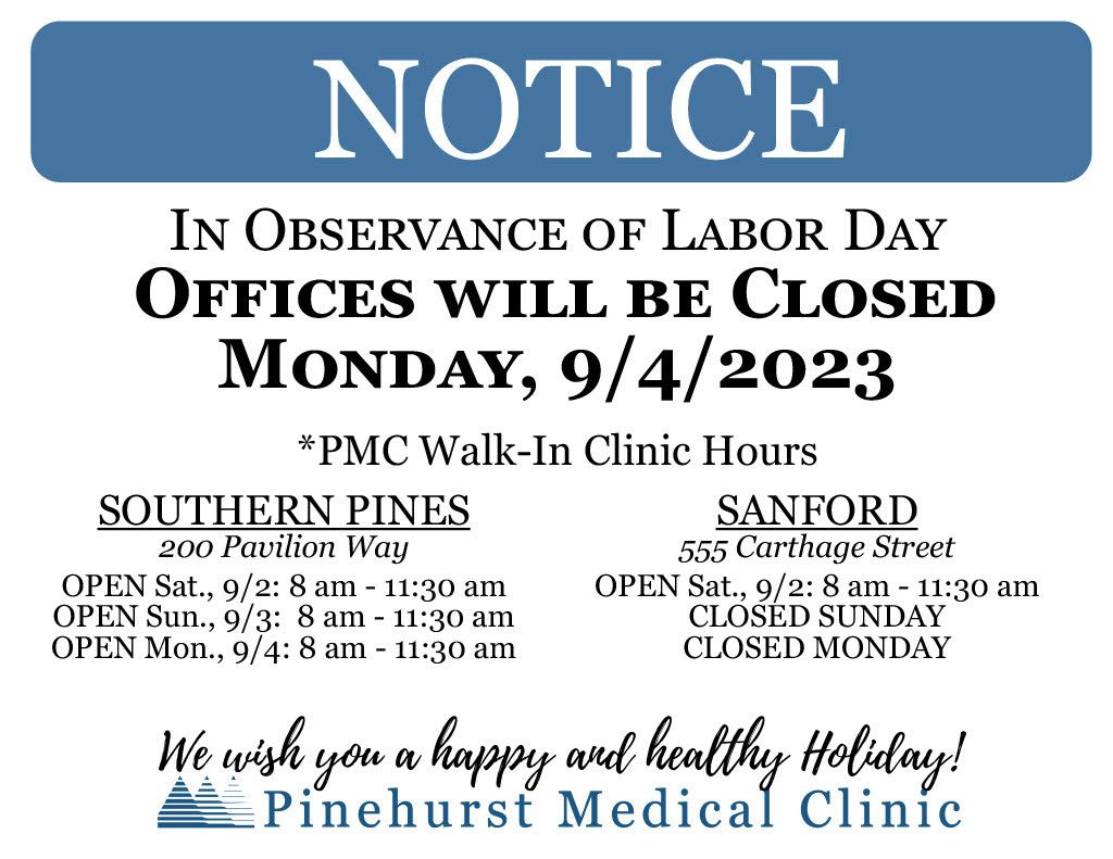 Primary and Specialty Health Care Services | Pinehurst Medical Clinic